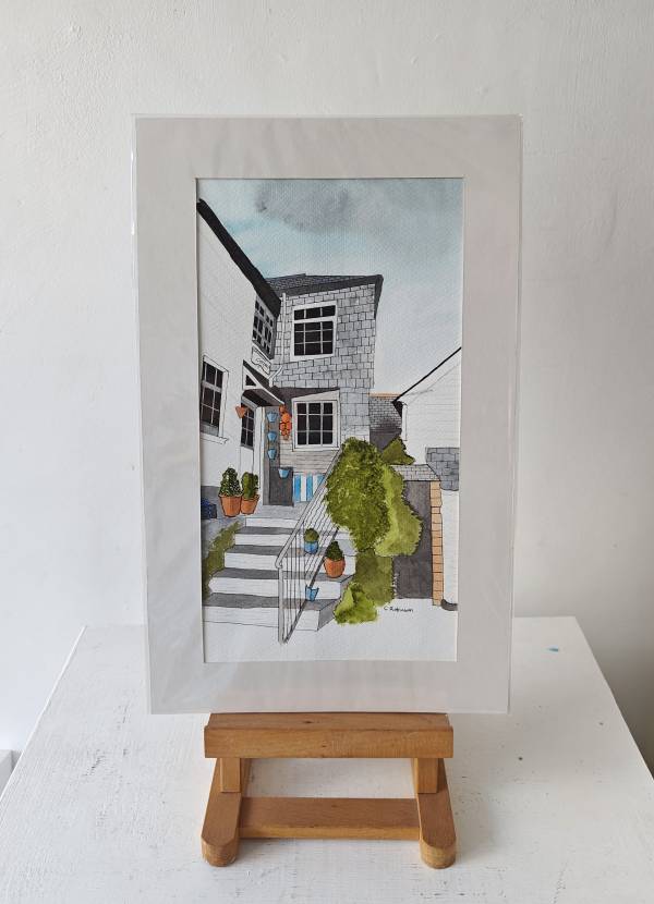 - a , Ink Mounted Picture by Craig Robinson, measuring 36 x 17 cm (H x W) £30